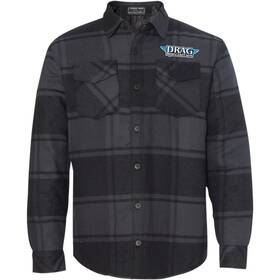 Drg24j86bk2r Throttle Threads Drag Specialties Plaid Quilted Jacket - 2x-large