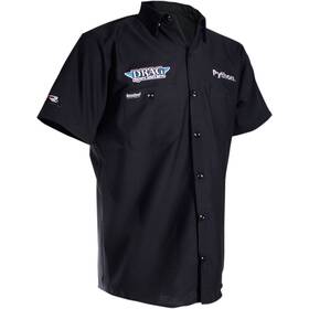 Drg26s24bk4r Throttle Threads Shop Shirt Black - 4x-large