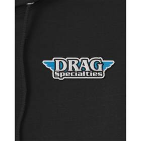 Drg29pc78hbk3r Throttle Threads Drag Specialties Hoodie - Black 3xl
