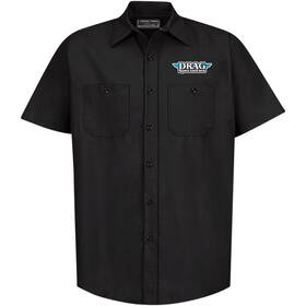 Drg31s24bk5x Throttle Threads Drag Specialties Shop Shirt - Black 5xl