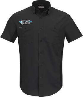 Drg31st26bk2x Throttle Threads Drag Specialties Vented Shop Shirt 2xl Black