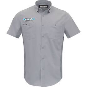 Drg31st26gy3x Throttle Threads Drag Specialties Vented Shop Shirt - Gray 3xl