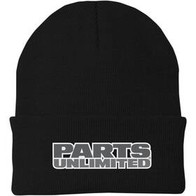 Psu30h90bk Throttle Threads Parts Unlimited Fleece Beanie - Black
