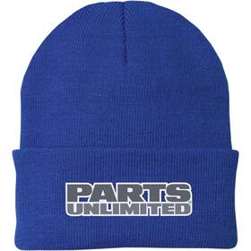 Psu30h90rbor Throttle Threads Parts Unlimited Fleece Beanie - Blue