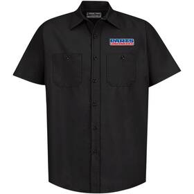 Psu37s24bk5x Throttle Threads Parts Unlimited Shop Shirt - Black 5xl