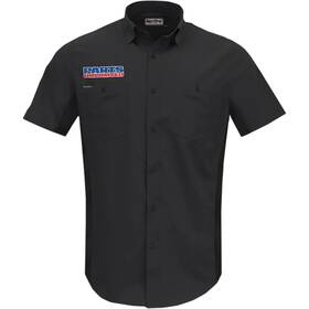 Psu37st26bk3x Throttle Threads Parts Unlimited Vented Shop Shirt - Black 3xl
