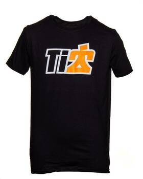 Tip9142l Ti22 Performance Softstyle Logo T-shirt Black Large