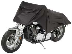 8005-0105-05 Tourmaster Select Motorcycle Half Cover Md Black #8005-0105-05