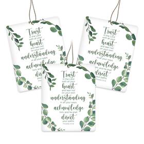 Tree Of Life Rev. 22 14 782860485639 Aroma Christ Christian Car Air Fresheners With 1 Count Pack 3 White