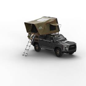 Tuff Stuff Overland 810017131297 Ts-rtt-cs-bk Alpha Black Hard Top Side-open 4-person Tent