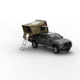 Ts-rtt-cs2-bk Tuff Stuff Overland Alpha Black Hard Top Side-open 2-person Tent