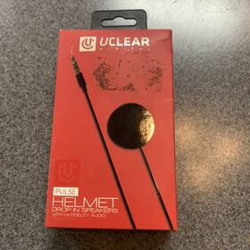 Uclear Digital 885007335421 Pulse Plus Wired Drop-in High Definition Helmet Speakers With