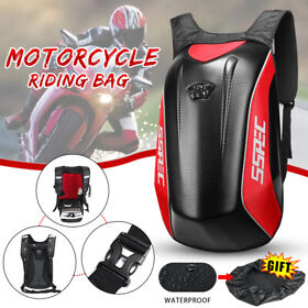 Mbd3994722 Universal Carbon Fiber Motorcycle Backpack Storage Racing Bag Cas