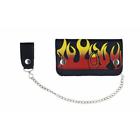 Va421sf Vance Leather Mens Bifold Biker Wallet With Chain 695087420515 Va421sf Vance Leather Mens Bifold Biker Wallet With Chain 695087420515