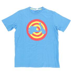 605872m03b Vespa Mens Scooter Target T-shirt Royal Blue Medium