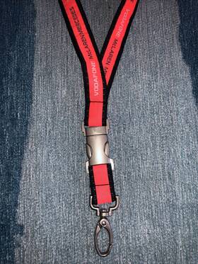 Vmm1287 Vodafone Mclaren Mercedes Lanyard Neckstrap Formula One F1