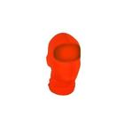 Wbn142 Zan Headgear Nylon Balaclava Orange Osfm 642608045009