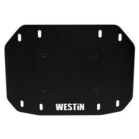 59-761205 Westin For 18-25 Wrangler Jl Spare Tire Delete Plate - Tex. Blk