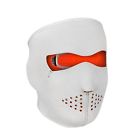 Wnfm089hv Zan Headgear Full Face Neoprene Mask White Reverse To Orange