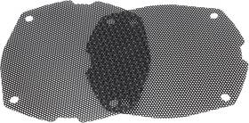 Xmmt 755331095668 Replacement Front Mesh Speaker Grill Cover Panels For Harley Touring Black
