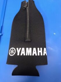 Gcr-14dko-bk-ns Yamaha Bottle Koozie Black Motorcycle Utv Dirt Bike Zippered