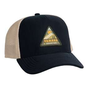 Crp-22had-bk-tn Yamaha New Adventure Peak Curved Bill Hats