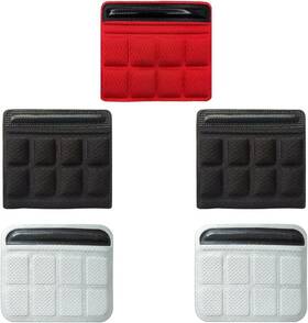 7.6x6.2cm Yehveh 749877659378 / 2.99x2.44 Inch. 5x Helmet Chin Pads 2x Black 1xred Light