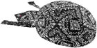 Z101 Zan Headgear Flydanna Headwrap Black Paisley 642608697451