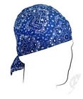 Z111 Zan Headgear Flydanna Headwrap Navy Paisley 642608008431