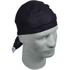Z114 Zan Headgear Flydanna Headwrap Solid Black 642608221298
