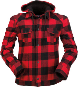 2840-0093 Z1r Womens Timberella Flannel Red Black Size Xl New