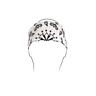 Hb009 Zan Headgear Cotton Headband Osfm White Paisley