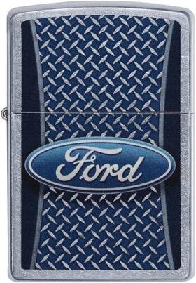 Zp-29065 Zippo Ford Diamond Plate Pattern Lighter 29065