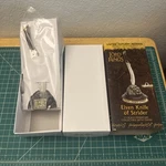 Lord Of The Rings 1/3 Scale Elven Knife Strider Replica United Cutlery +stand. Fixed Price $125.00.