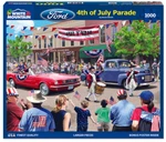 Puzzle - 4TH Of July Parade Classic Mustang & More! 1000 Piece * New!. Fixed Price $29.00.