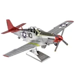 Metal Earth Tuskegee Mustang P-51 3D Model Kit * Red Tail Exclusive Free Ship!. Fixed Price $22.00.