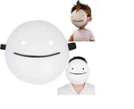 Unisex Halloween Dream Anime White Smile Masks Full Face Helmet. Fixed Price $19.60.