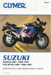 Printed Manual 1986-1996 Suzuki Katana 600 GSXR750 GSXR1100 Repair Service M3833. Fixed Price $33.50.