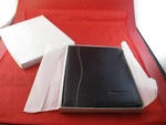 Nintendo Company Employee Gift Black Leather Journal Notebook W/ Pen By Leeds. Fixed Price $94.99.