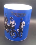 Genuine Triumph Tee Print Mug Blue - MMUS14234. Fixed Price $15.00.