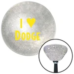 Yellow 3 Dodge Clear Retro Metal Flake Knob W/ M16X1.5 Insert Shifter. Fixed Price $89.95.