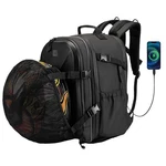 Kemimoto Motorcycle Helmet Backpack Bag 40L With Expandable Storage/rain Cover. Fixed Price $59.99.