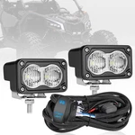 For Polaris Rzr XP1000 3" Led Cube Work Light Bar Driving Flood Pods+rock Switch. Fixed Price $47.99.