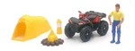 Newray 1:18 Scale Toy Polaris Sportsman XP1000 Camping Set. Fixed Price $21.85.