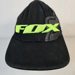 Fox Racing Fx Flexfit Fitted Hat Cap Youth Osfm Style Neon Black Motocross. Fixed Price $15.96.