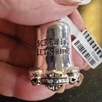 Motorcycle Bell Harley Davidson "screw It, Let's Ride" 135 / HRB002. Fixed Price $25.00.