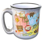 Camp Casual CC004TMG Mug Travel Map Cbxbo. Fixed Price $23.29.