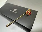 Porsche Logo Wappen Coat Of Arms Tie Hat Emblem Crest Needle Lapel Pin WAP104500. Fixed Price $34.99.