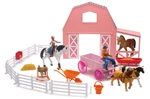 Newray Pink Barn Horse Set. Fixed Price $56.83.