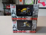 Lot Of - Newray 1/32 Scale Diecast Ducati Yellow Motorcycle Bike Set 1:32. Fixed Price $19.98.